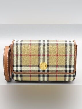 Burberry vintage check crossbody bag